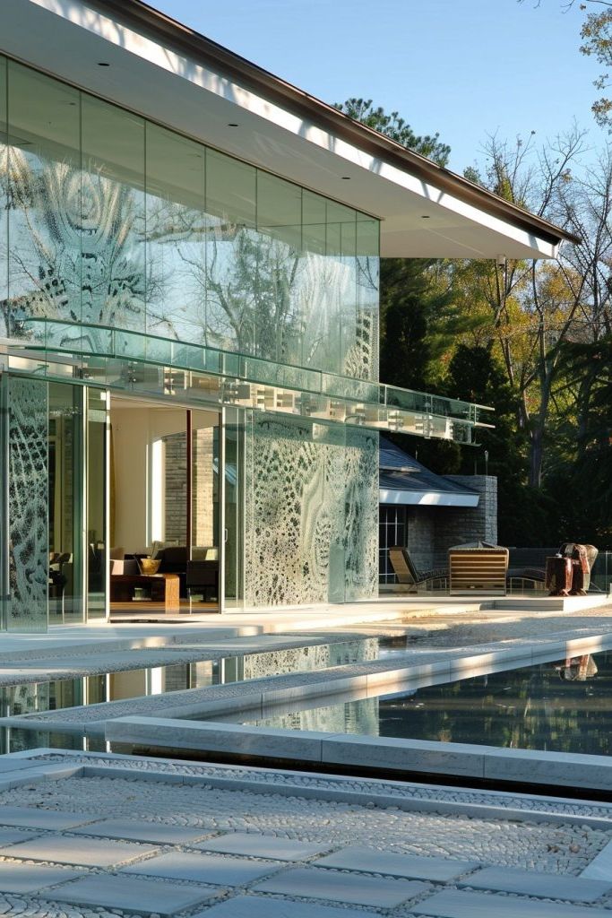 Patterned Etched Glass