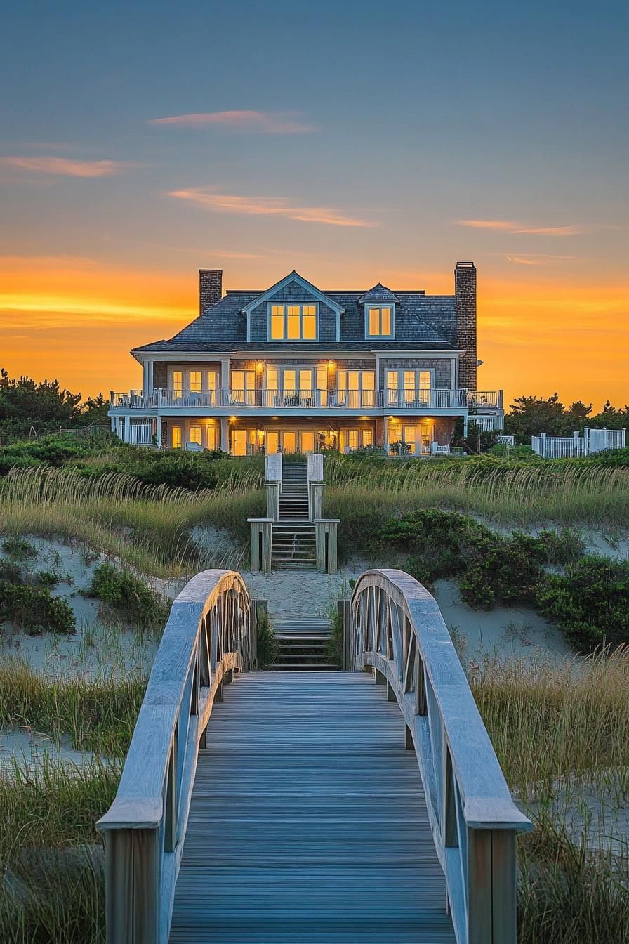 A Sunset Retreat: The Dream Beach House