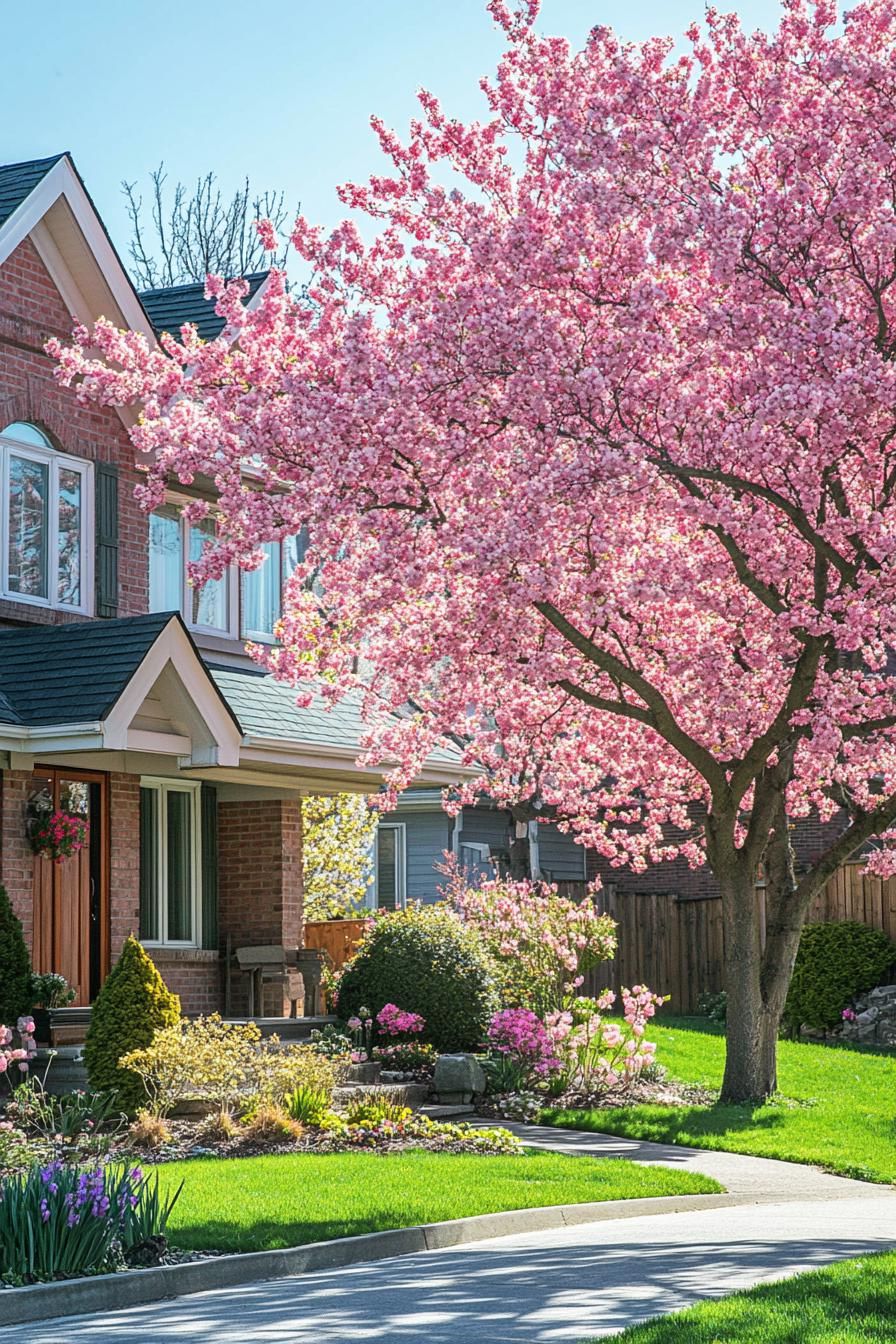 Springtime Bliss In Suburbia