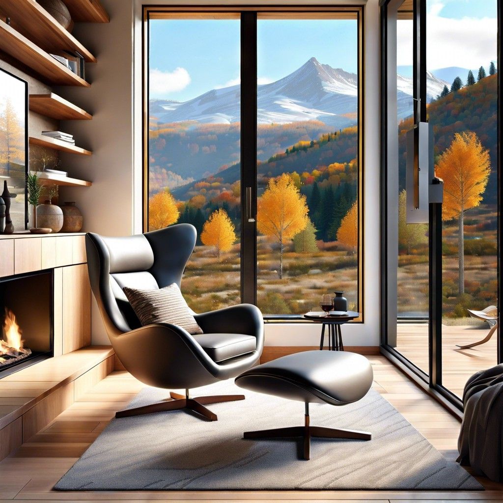 Cozy Reading Nooks With Mountain Views