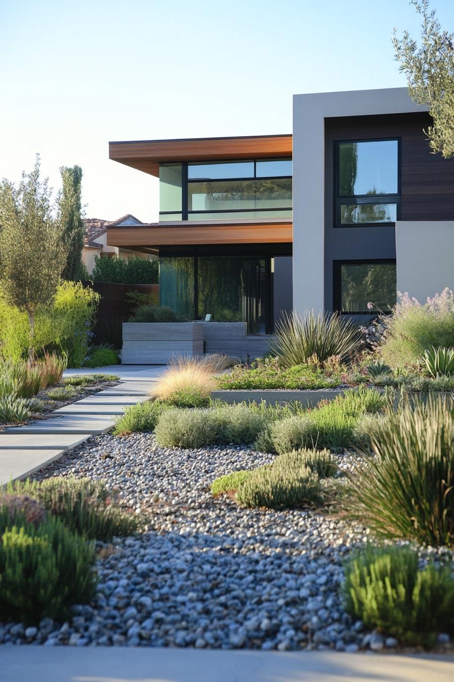 modern house yard garden irrigation 2