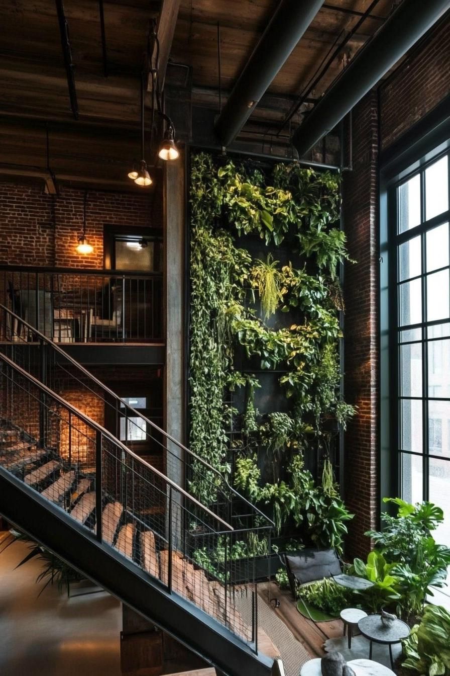 Sleek Metal Staircases
