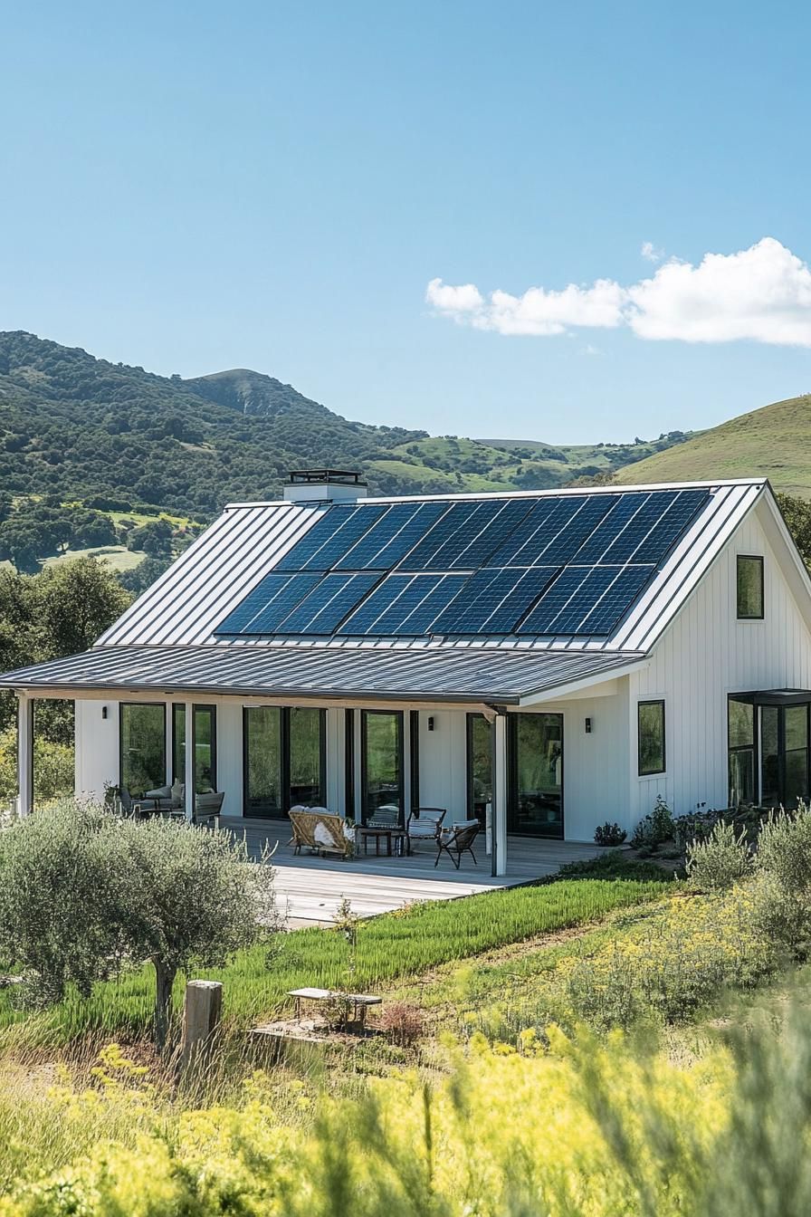 Solar-paneled Roofs