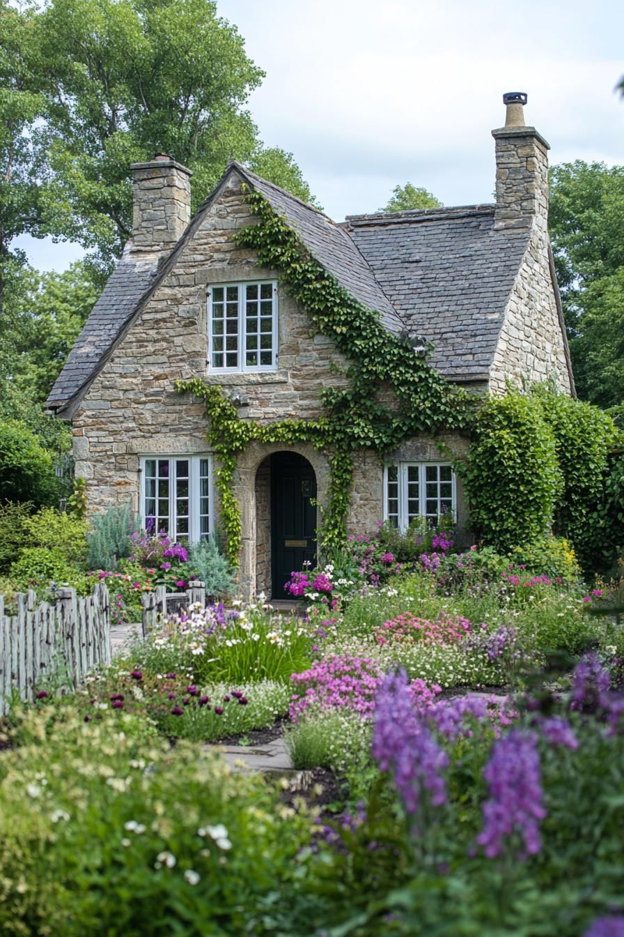 Charming Stone Cottage With Enchanted Garden
