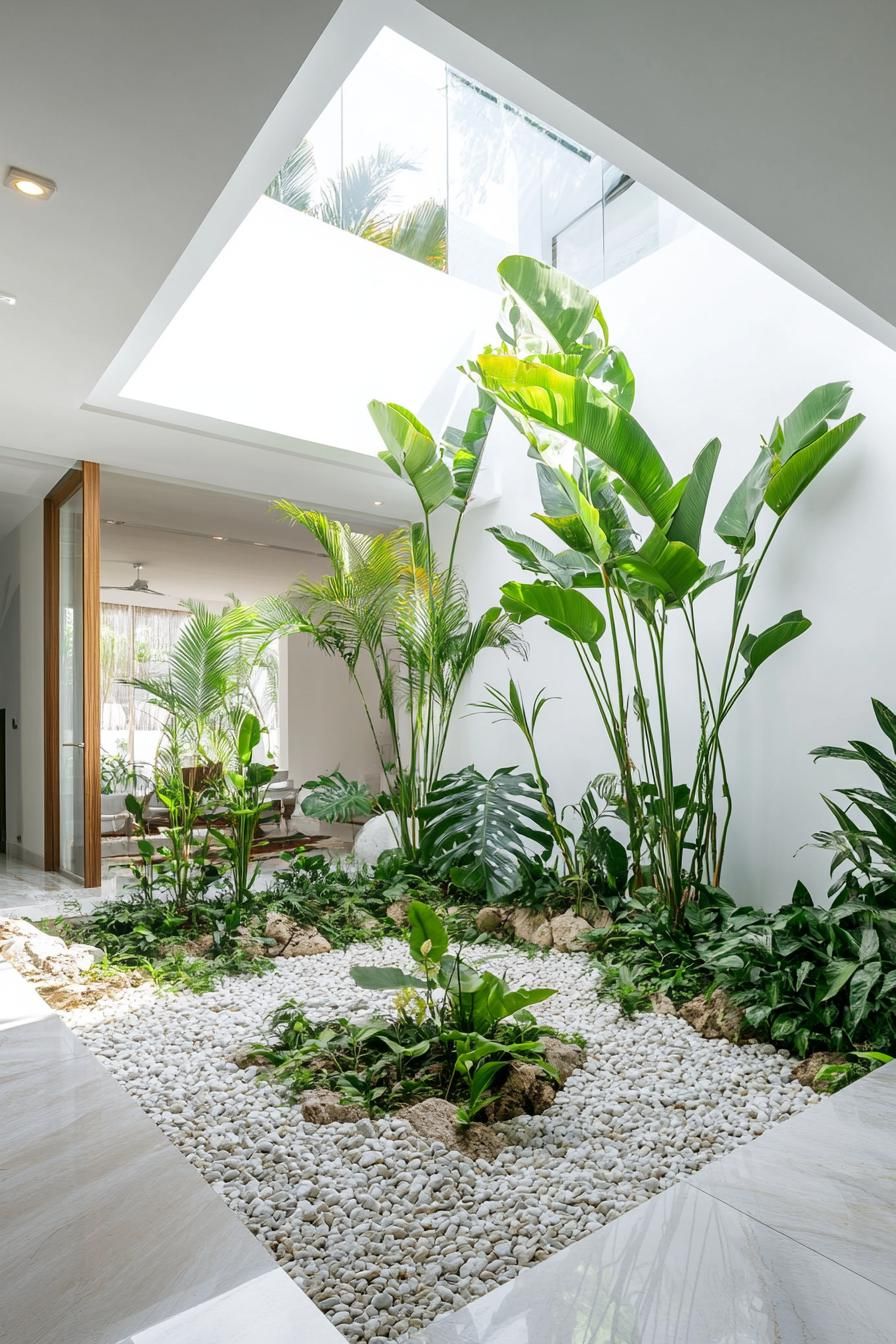 Oasis of Tranquility: Indoor Courtyard Designs