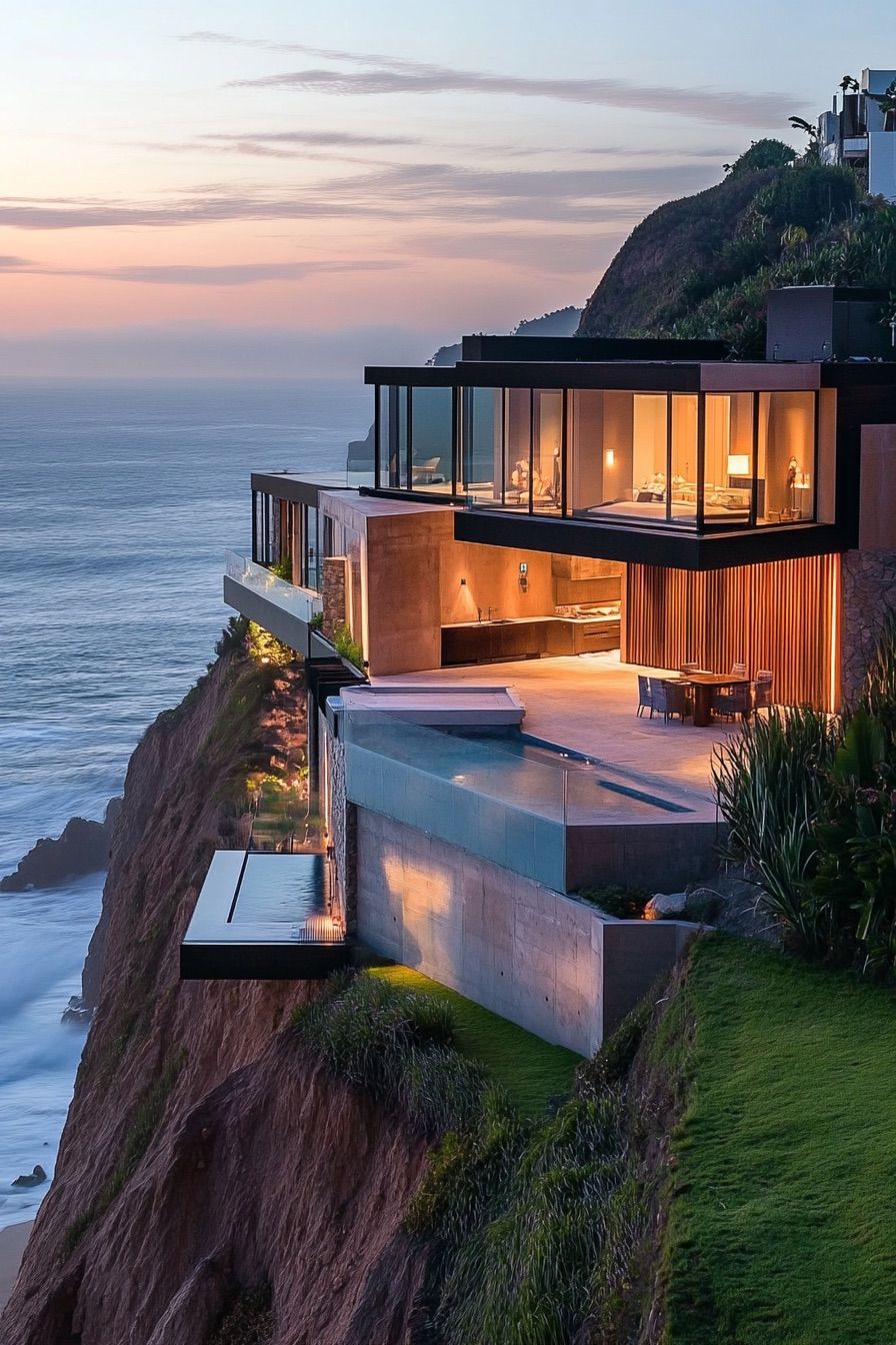 cliff house split level 4