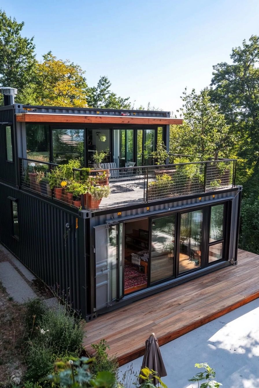 Rooftop Garden Oasis