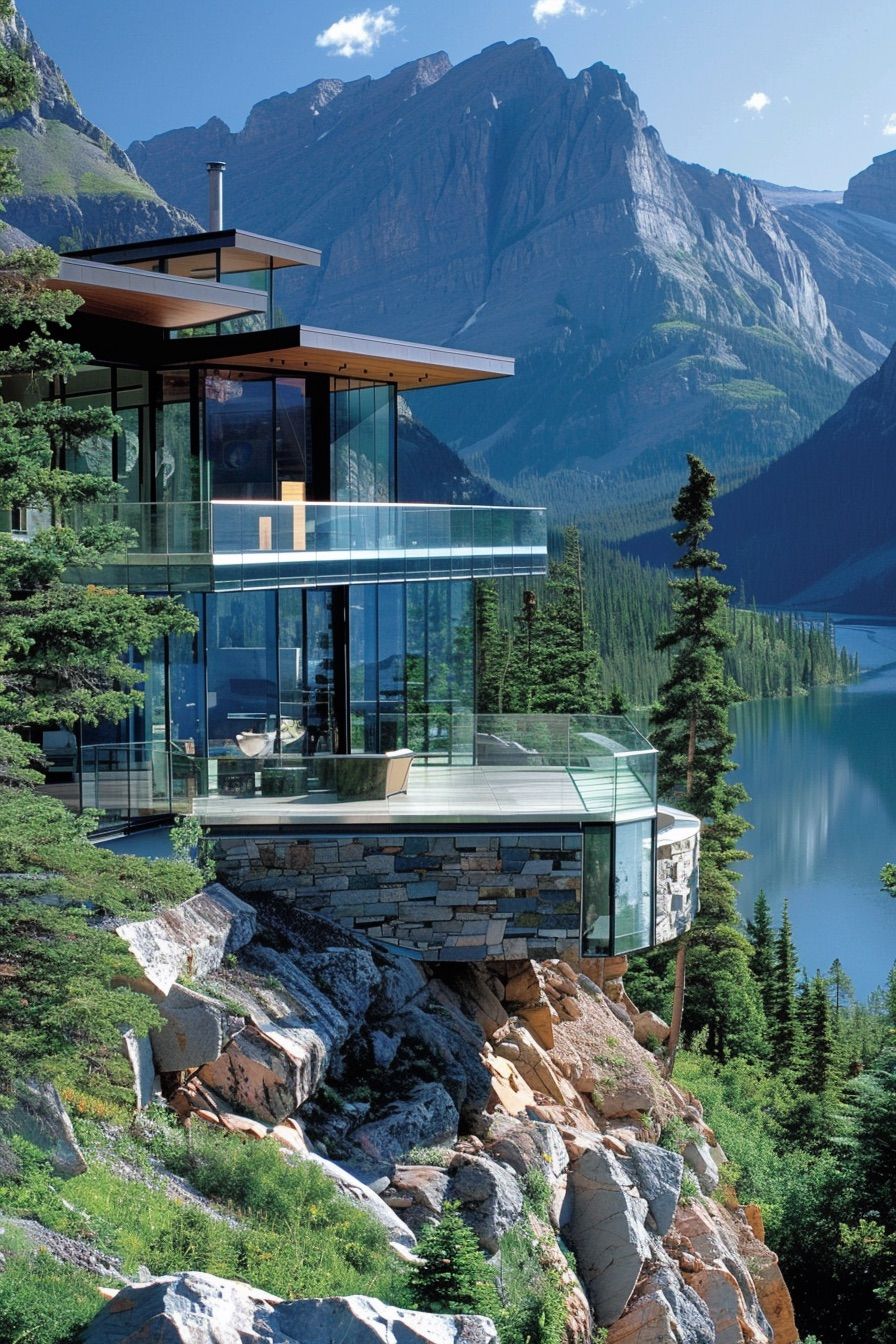 mountain house multi terrace
