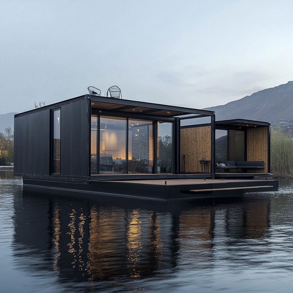 shipping container house modular pod 4