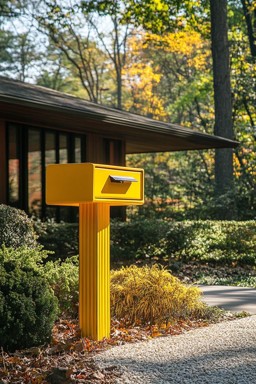 Statement Mailbox in Bright Color