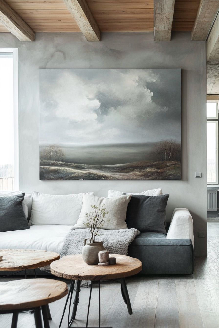high ceiling oversize art 4