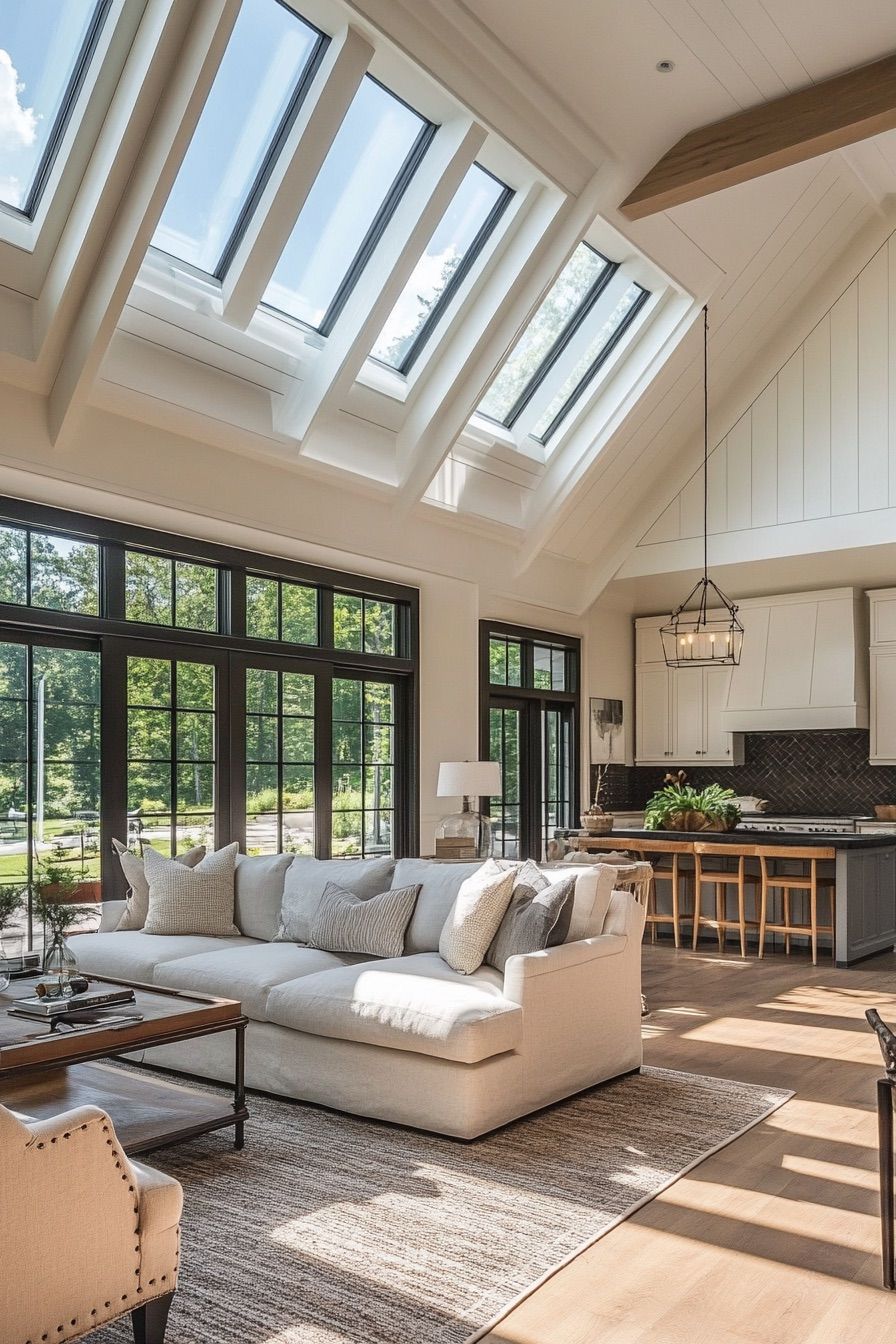 high ceiling skylights 3