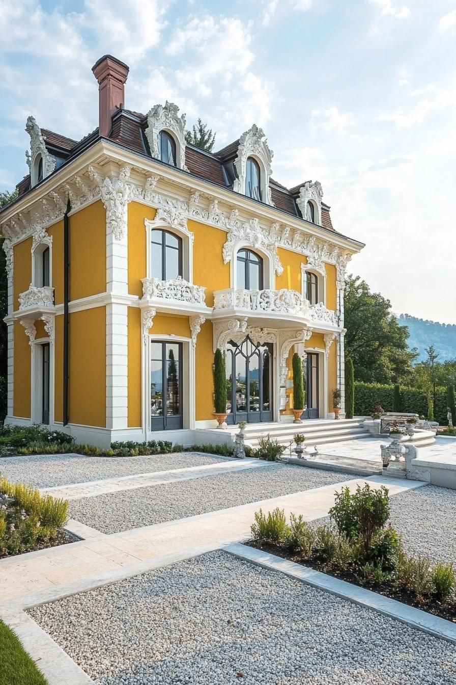 Majestic French Chateau Sizzles in Sunlight