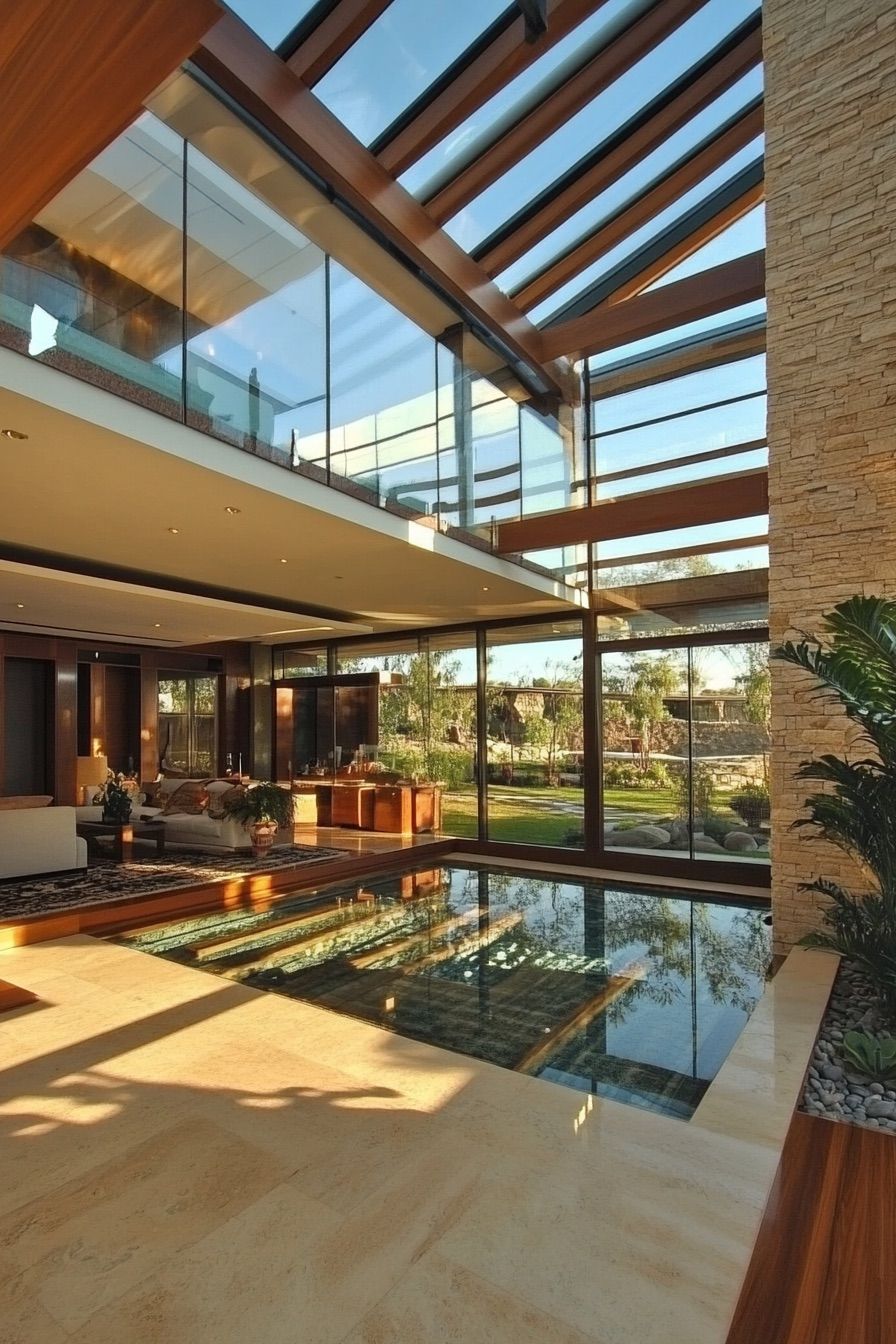 atrium glass roof 2