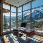 70 Stunning Home Offices with Mountain Views