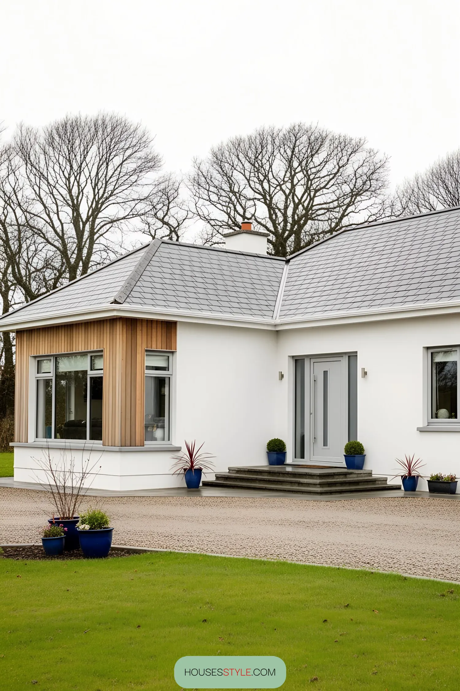 Cozy Irish bungalow with a sleek design