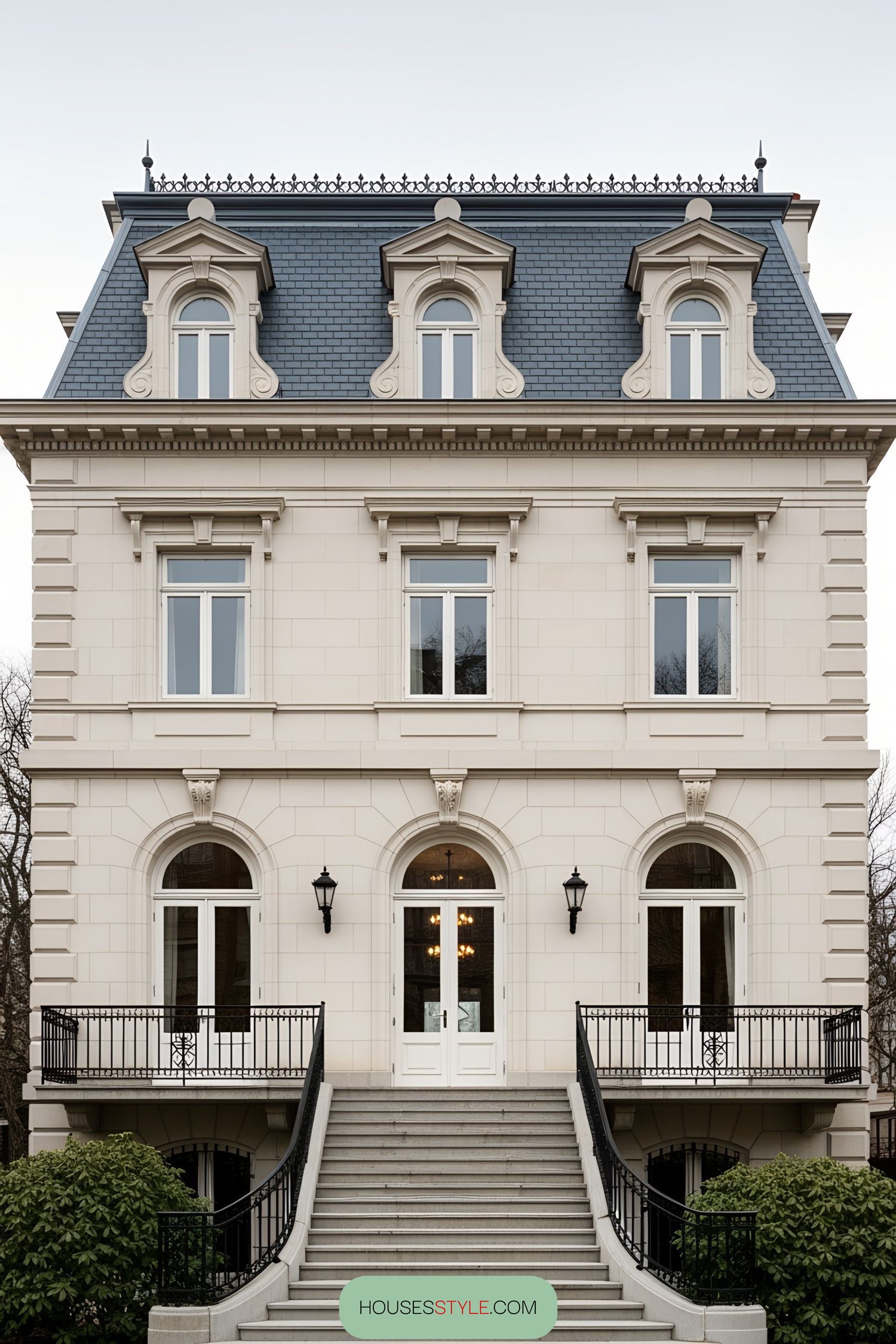 Elegant Victorian Mansion with Slate Roof
