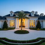 Stunning Luxury One Story Home Exteriors