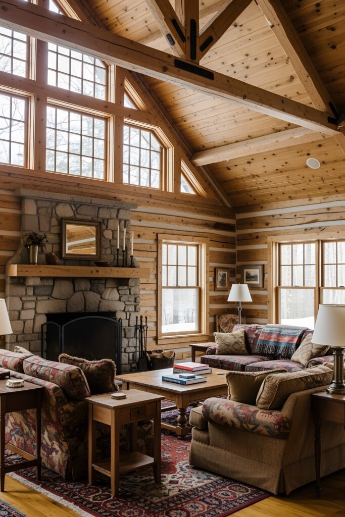 20 Rustic Retreats: Log Cabin Interiors for Cozy Chic Vibes