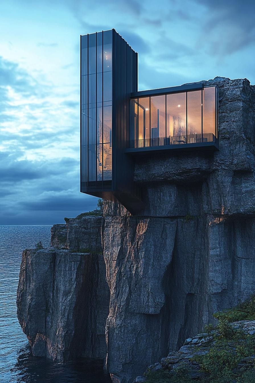 Cliffside Modern Bastion
