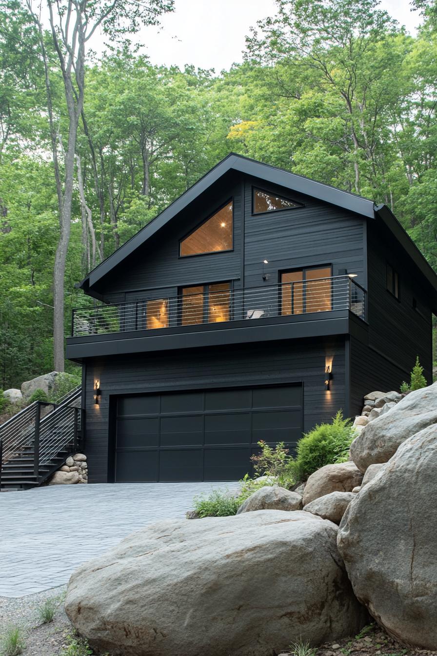 Modern Woodland Serenity