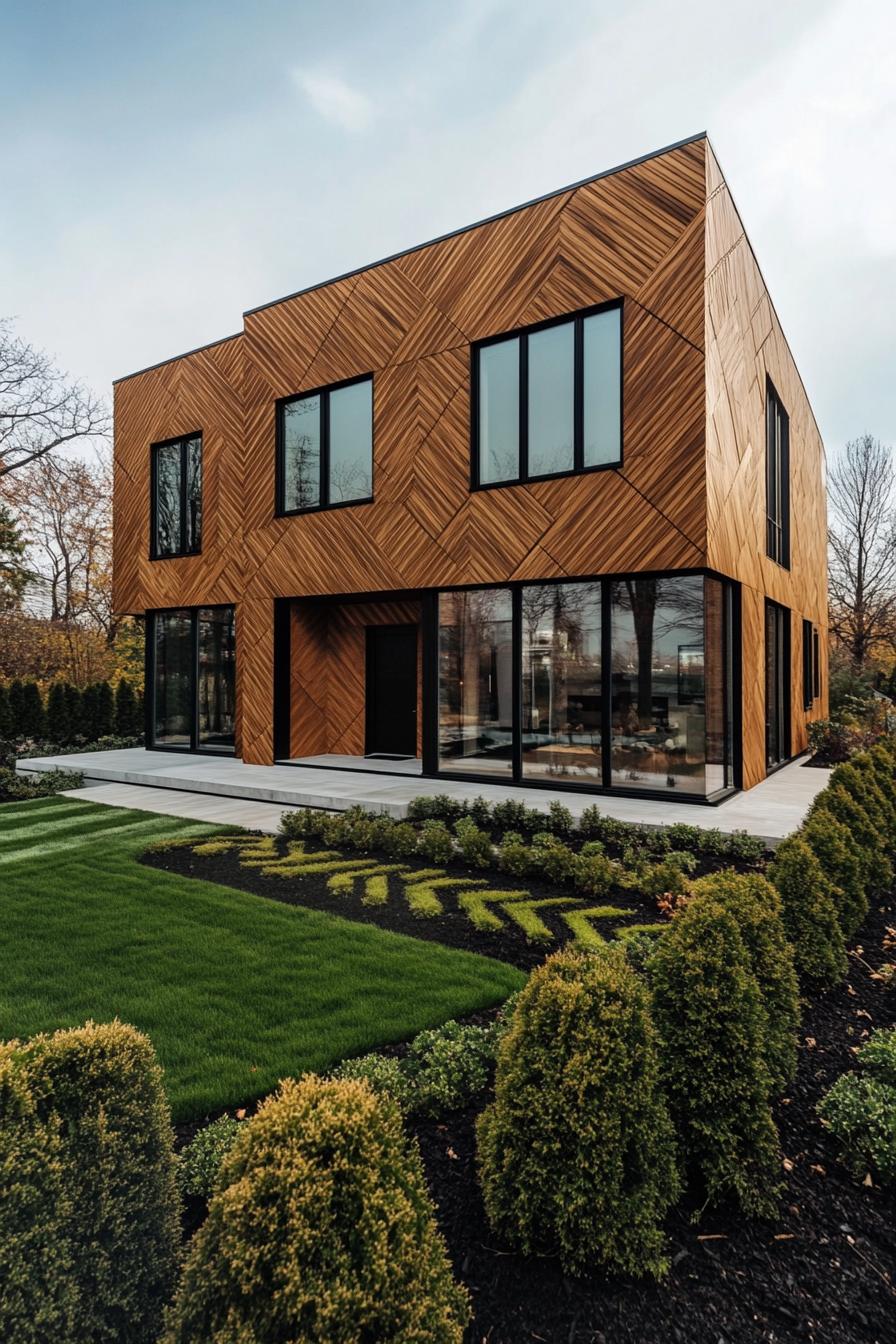 Wooden Marvel with Elegant Lines