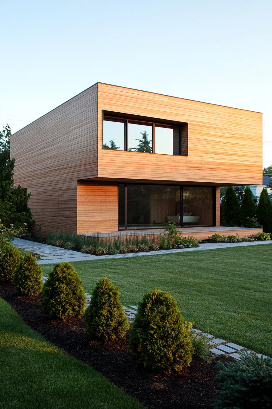 Simple Modern Wooden Masterpiece
