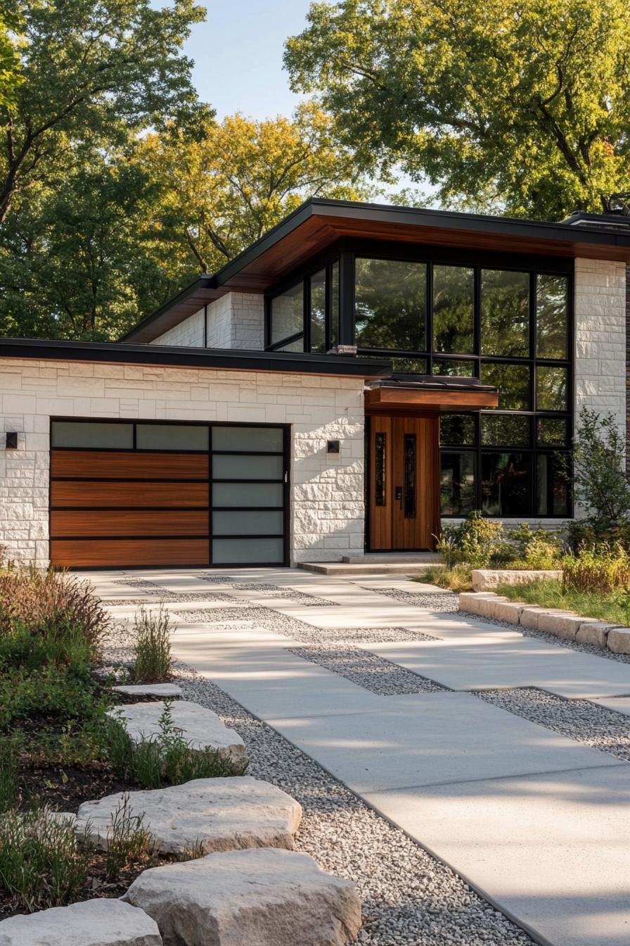 Contemporary House with Clean Lines and Glass