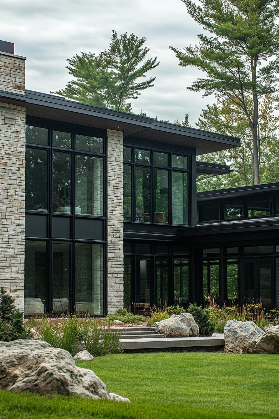 62 Modern Mansions With Jaw-Dropping Cutting-Edge Design 31 30) Marvelous Modern Mansion in Nature