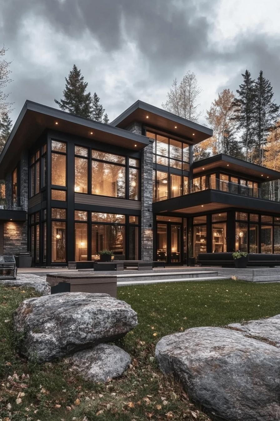 62 Modern Mansions With Jaw-Dropping Cutting-Edge Design 29 28) The Glass Fortress, Perfected