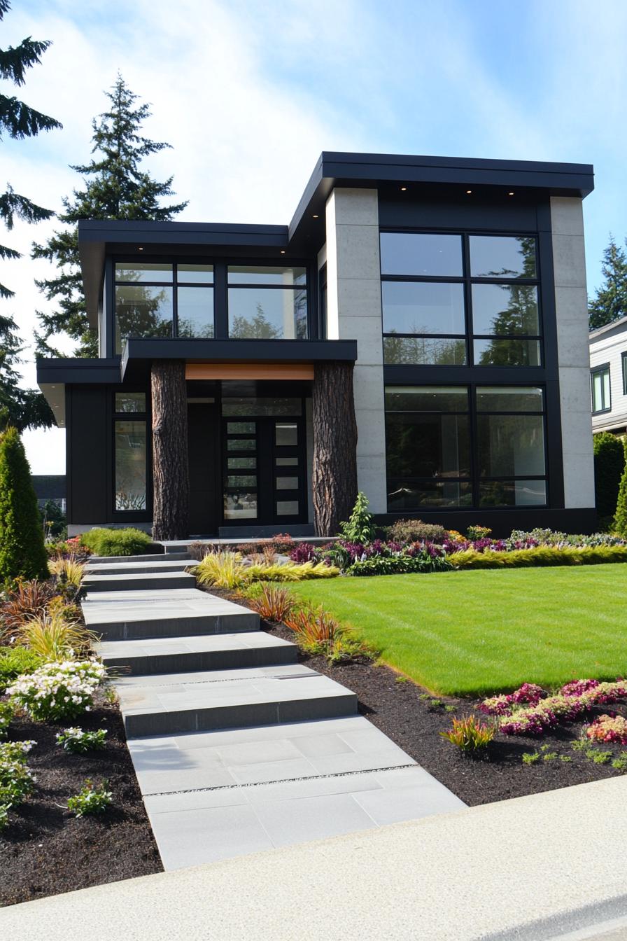 62 Modern Mansions With Jaw-Dropping Cutting-Edge Design 20 19) Rustic Charm in a Modern Mansion