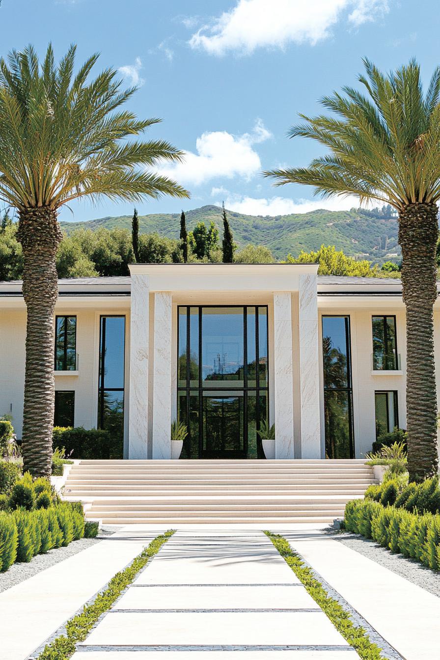 62 Modern Mansions With Jaw-Dropping Cutting-Edge Design 3 2) A Grand Entrance Into Paradise