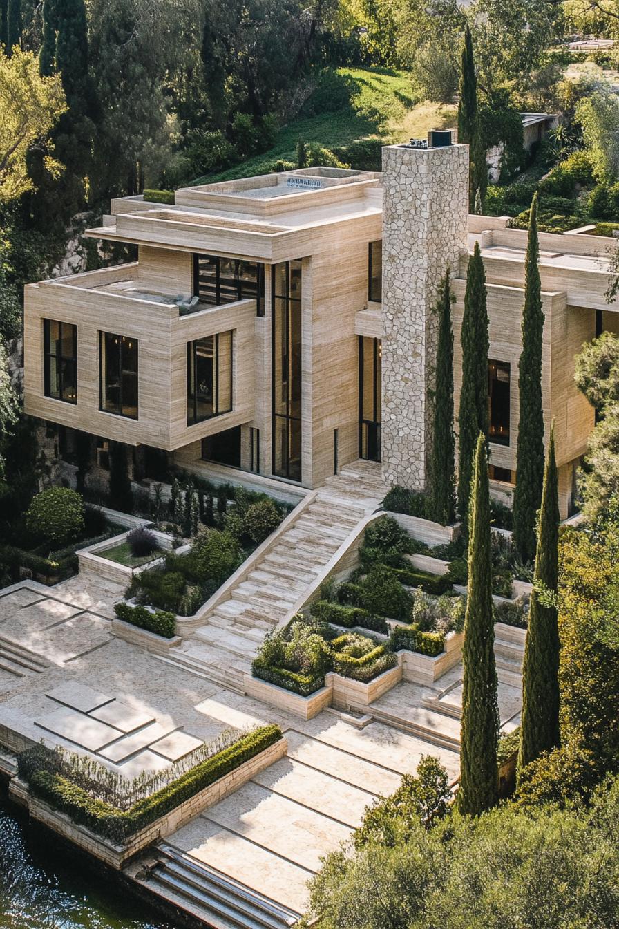 62 Modern Mansions With Jaw-Dropping Cutting-Edge Design 61 60) Nature-Framed Luxury Living