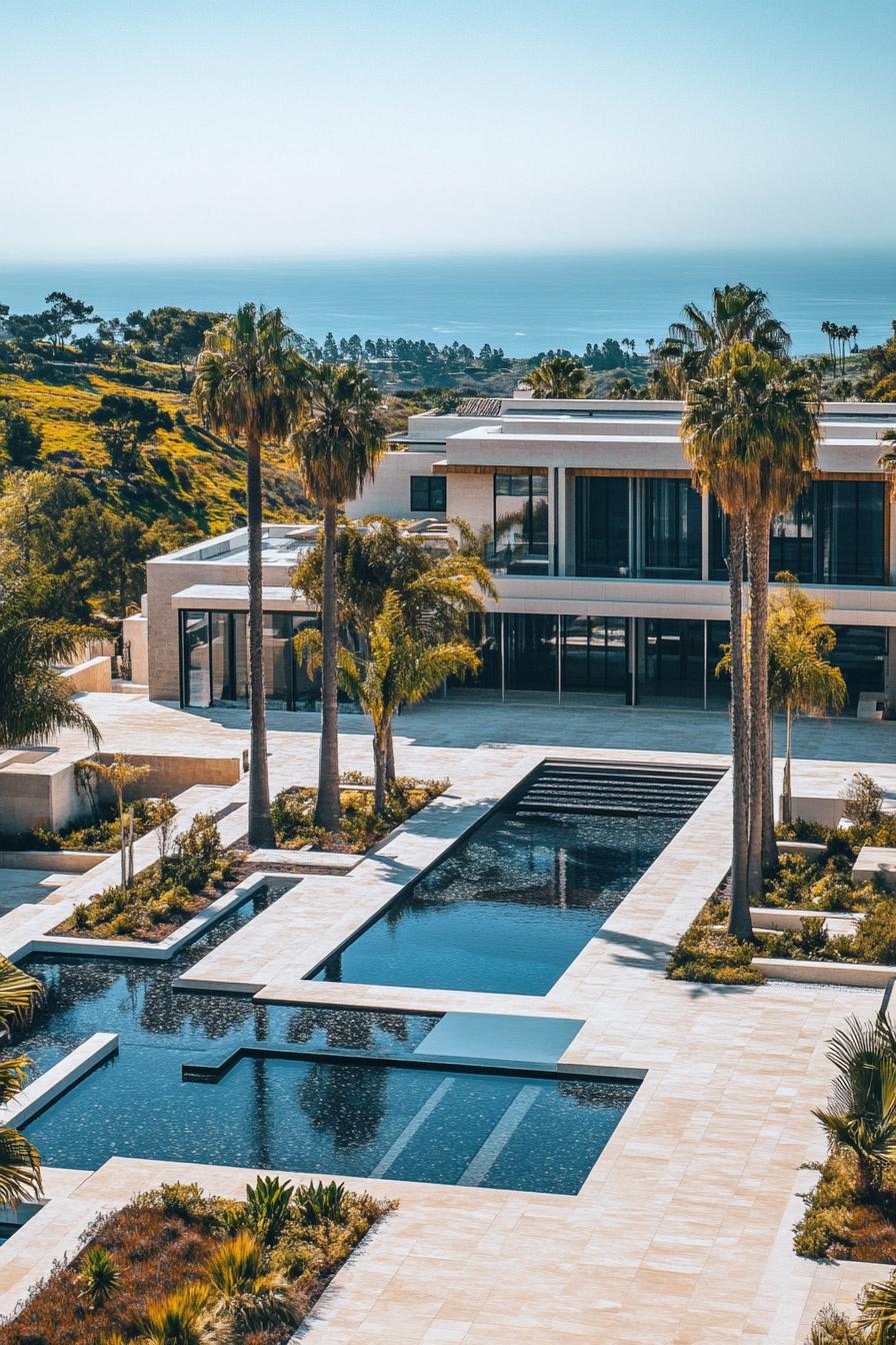62 Modern Mansions With Jaw-Dropping Cutting-Edge Design 40 39) Poolside Paradise in Luxury Form