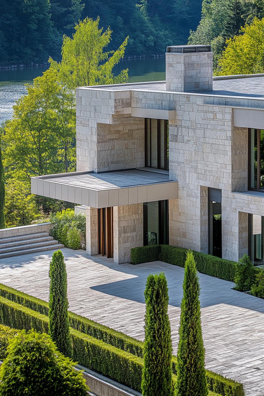62 Modern Mansions With Jaw-Dropping Cutting-Edge Design 62 61) Lakeside Mansion, Modern Design