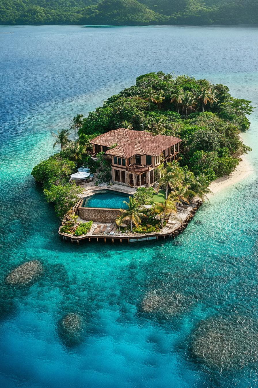 Private Island Estate With Overwater Bungalows - photo 4