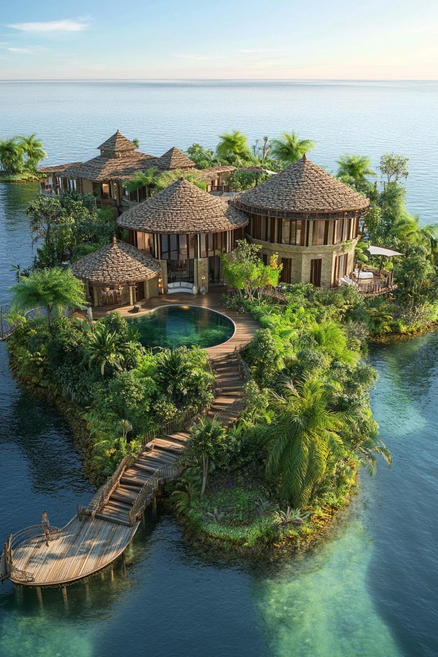 Private Island Estate With Overwater Bungalows - photo 2
