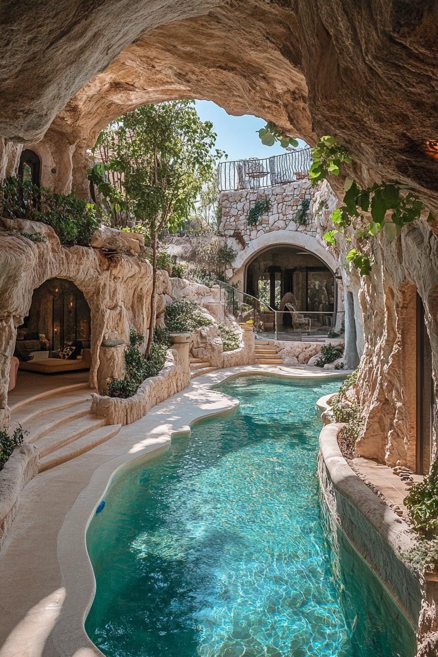 Underground Mansion With Subterranean Pool and Garden - photo 2