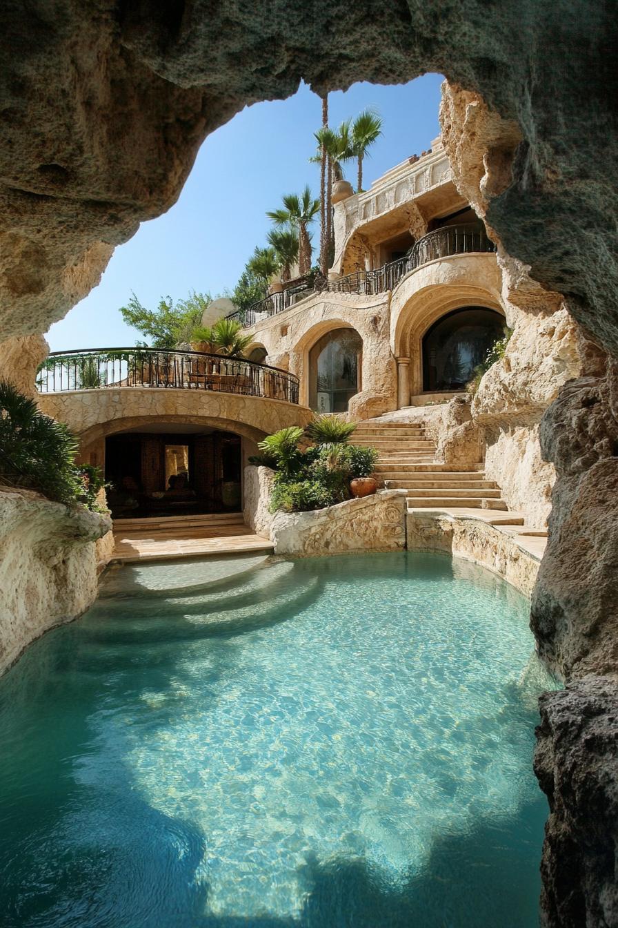 Underground Mansion With Subterranean Pool and Garden - photo 4