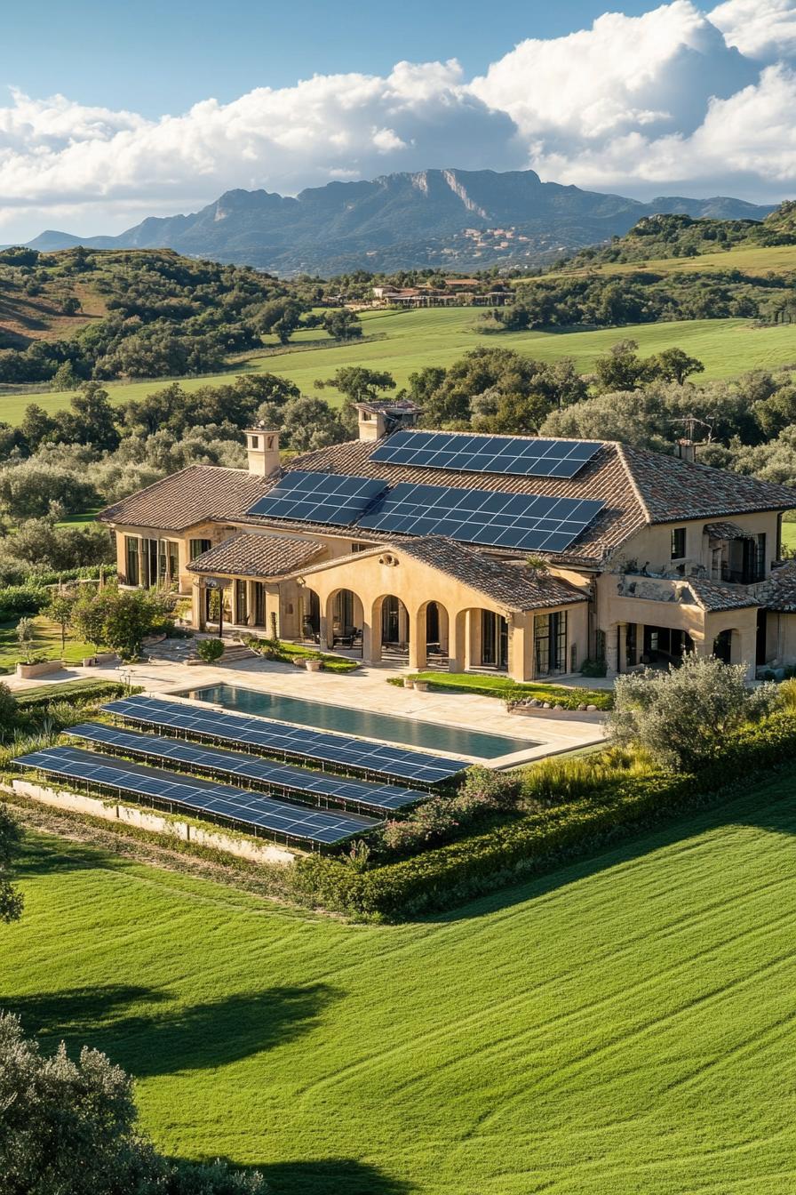 Self-sustaining Eco-friendly Mansion